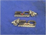 2015-2017 Ford Mustang Gt S550 Pair Aftermarket Front Fender Emblems Badges 2859. Fixed Price $49.99.