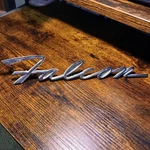 Vintage Ford Falcon Fender Script Emblem Oem 1960 63 CODB5942495-A. Fixed Price $24.99.