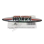 Mini Cooper MK4 F55 2018-2024 Front Grille John Works Badge 51115A346F8. Fixed Price $47.25.