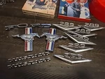 Ford Mustang Emblem Badge Lot C4ZB-16229 Lh & Rh 30570-H1/H2 Plus 289 And. Fixed Price $78.50.