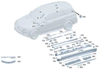 Genuine Mercedes-benz Badge 222-817-16-01. Fixed Price $64.40.