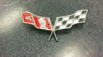 1977 And 1979 Chevrolet Corvette Nose Emblem Used Oem # 379918. Fixed Price $85.00.