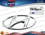 Genuine Front Bumper Emblem *h* Logo Silver 2022-2023 Hyundai Kona 86354J9CA0. Fixed Price $15.95.
