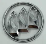 Genuine Oem Buick Lacrosse Front Grille Tri-shield Emblem Bezel P/n 26205411. Fixed Price $23.99.