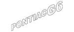Genuine Gm 2006-2010 Pontiac Rear Base Deck Lid G6 Name Plate 15290127. Fixed Price $59.12.