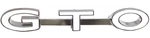 Oer Zinc Diecast Chrome Front Fender Emblem For 1969 Pontiac Gto Models. Fixed Price $27.98.
