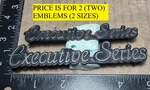 (2) Lincoln Town Car Executive Series Emblems F7VB 16B114 / F8VB 54297 A74 (6830. Fixed Price $12.00.