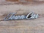 Vintage 1981-1988 Ford Lincoln Town Car Script Fender Emblem Oem B3VB-5350398-AA. Fixed Price $24.95.