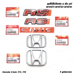 Set 5PCS Front Rear Logo Emblem For Honda Civic Fc Fk 4, Doors 2016 - '21. Fixed Price $132.73.