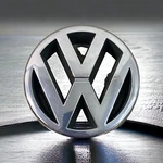 98-00 Vw Volkwagen Oem Passat Replacement Chrome Grille Emblem 3B0853601. Fixed Price $15.00.