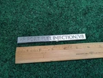 Cadillac 4.9 Port Fuel Injection V8 Machined Emblem Metal Badge Nameplate 1S5. Fixed Price $18.99.