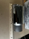 Audi Muffler Tip Crome Finish Brand New Part Number 4G0253684A. Fixed Price $150.00.