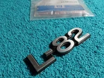 Nos Gm 1980-81 Corvette L-82 Fender Emblem Nameplate Badge New W/o Original Pack. Fixed Price $45.99.
