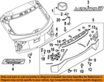 Mazda Oem 14-18 Lift Gate Exterior Trim-emblem BHN951730. Fixed Price $47.90.