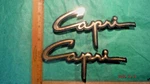 BP91 Lincoln Capri Fender Emblems Vintage Gold 1952-5 #BY7340466. Fixed Price $99.99.