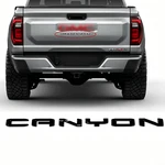 1PC Gloss Black Middle Tailgate Canyon Emblem Badge For 2023-2024. Fixed Price $19.10.
