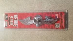 New Lethal Threat Winged Skull Peel-n-stick Abs Emblem CE78026. Fixed Price $14.95.