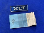 Ford Genuine Nos Xlt Name Plate Emblem E0TZ-9850398-A. Fixed Price $185.00.