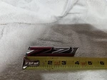 Chevrolet Silverado Z71 Grille Emblem Red Black & Chrome. Fixed Price $22.00.
