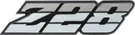 1980-81 Camaro Z28 Front Grill Emblem Tri-color Silver. Fixed Price $67.26.