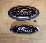 New 2021-2023 Ford F-150 Front & Rear Combo Black Smoke Emblems W/camera, Oem. Fixed Price $174.95.