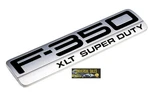 Ford F-350 Xlt Super Duty Emblem Badge Fender Nameplate Left Right New. Fixed Price $19.00.