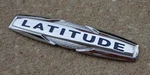 Jeep Latitude Emblem Badge Decal Logo Grand Cherokee Renegade Oem Genuine Stock. Fixed Price $46.95.