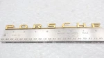 Porsche 356 A Emblem Studs 215MM Gold. Fixed Price $89.00.