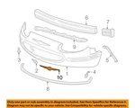 Chrysler Oem 98-00 Concorde Front Bumper Components-medallion 5288940AA. Fixed Price $131.60.