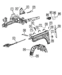 Genuine Mopar Charge Port Door Emblem 68552795AA. Fixed Price $14.41.