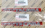 Toyota Tacoma 1995-2004 Genuine Front Door Emblem Set Of 75473-04010. Fixed Price $79.99.