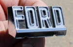 1950S Ford Block Letters Emblem 7043516-A "rare". Fixed Price $65.00.