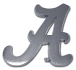 University Of Alabama Matte Chrome Emblem. Fixed Price $19.95.