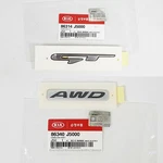 Genuine Rear Trunk Awd & Gt Emblem Badge 2PCS For Kia Stinger 2018 2019+. Fixed Price $33.90.