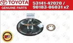 Toyota Genuine Front Emblem C-hr NGX50 ZYX10 53141-42020 90183-06031X2 Oem. Fixed Price $180.00.