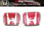 Honda Genuine Emblem Front Rear 75700-ST7-Z00 75701-ST7-Z00 Integra Type Oem. Fixed Price $164.60.