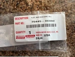 75445-0E080 Toyota Oem Genuine Plate Back Door. Fixed Price $34.99.