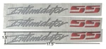 Intimidator Ss Emblems, Domed Badges, Chevy, Silverado - $79 & Red!. Fixed Price $79.00.