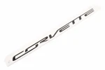 Rear Deck Lid Corvette Name Plate In Carbon Flash With Adhesive (22996232). Fixed Price $49.53.