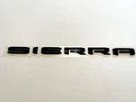2019-2023 Gmc Sierra Letters Emblems Gloss Black 1500 2500HD 3500HD. Fixed Price $20.99.