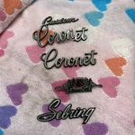 Sebring Plymouth Dodge Coronet Emblem Badge Script Custom Brougham Chrysler. Fixed Price $12.99.