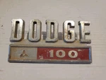 Vintage Dodge Truck Emblem 100 Oem 28333755. Fixed Price $60.00.
