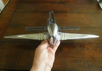 1941 Oldsmobile Trunk License Light Ornament Shield Dynamic Custom Cruiser Gm. Fixed Price $275.00.