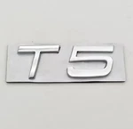 For Volvo T5 Rear Trunk Lid Letter Logo Badge Nameplate Emblem Sport Chrome. Fixed Price $17.99.