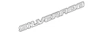 Genuine Gm Tailgate Emblem 85631647. Fixed Price $51.07.