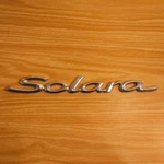 1999-2003 Toyota "solara" Plastic Trunk Emblem P/n 75442-06030 Chrome. Fixed Price $9.99.