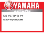 Yamaha Oem Part F2S-U510D-01-00 Center Ornament Assy. Fixed Price $194.99.