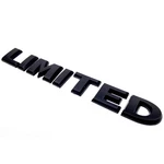 Huapx 3D Metal Limited Emblem BADGES,1PACK Oem Chrome Aluminum Alloy Black. Fixed Price $10.38.