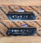 New 2025 Dodge Ram 1500 (lh/rh) Black Sst Hood Bezels (2) Nameplates, Oem. Fixed Price $81.95.