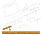 Land Rover Oem 18-19 Range Lift Gate Exterior Trim-nameplate LR113661. Fixed Price $56.47.